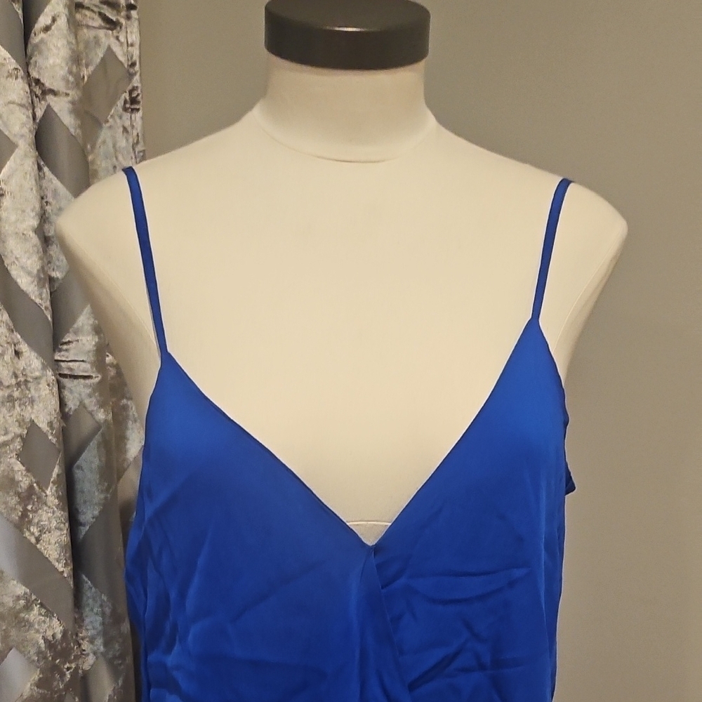 Elegant Blue Mini Dress - Picture 3 of 6